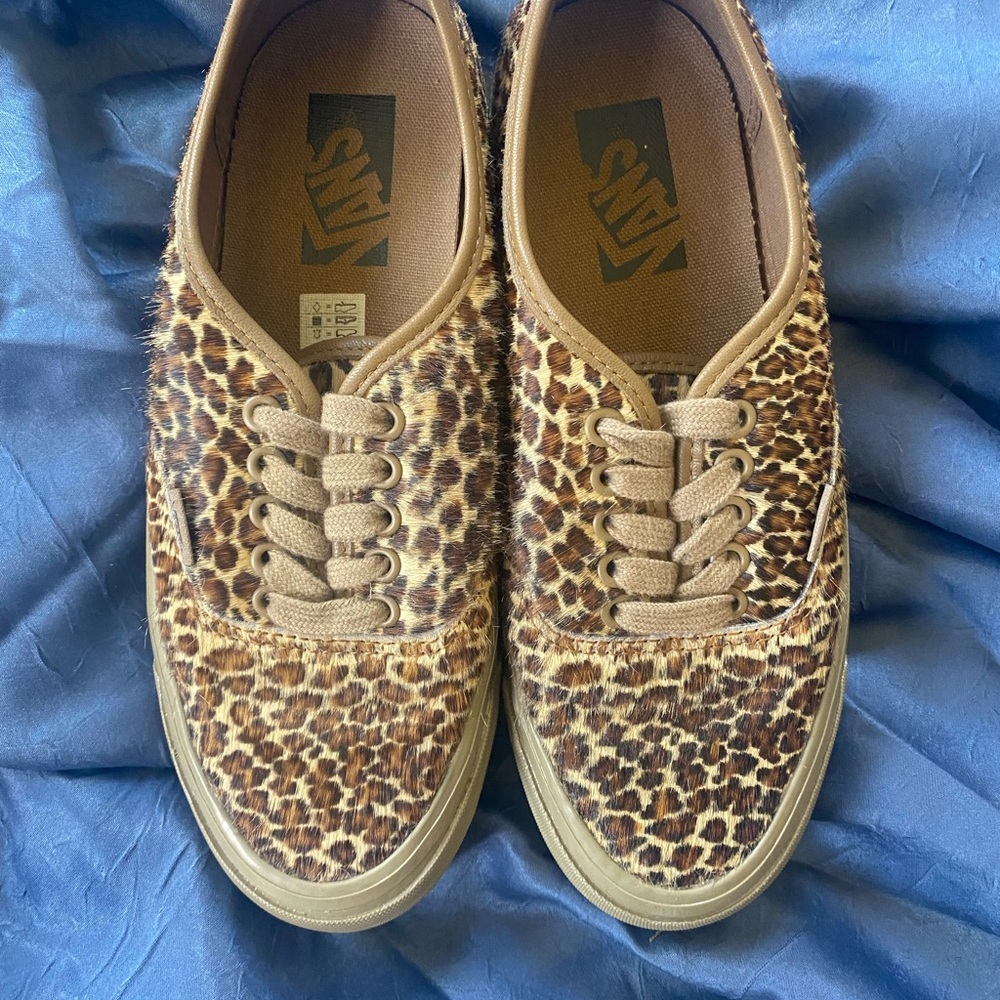 Vans Wild Animal Print Sneakers